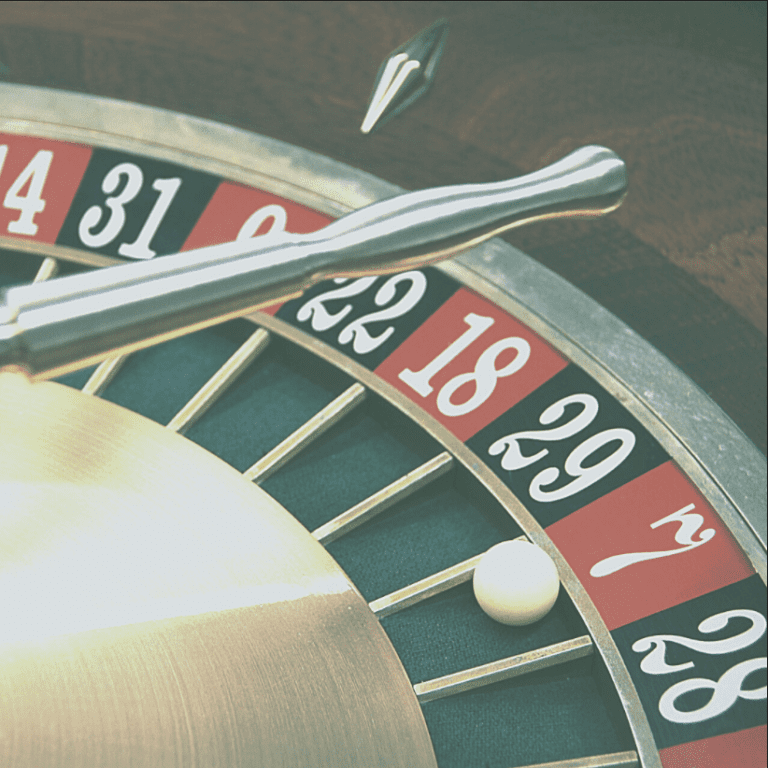 a roulette game at a casino with proper AML compliance